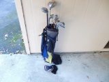 Lady Hogan Golf Clubs & Bag: 3, 4, 5, 6, 7, 8, 9