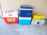 (3) Ice Chests & (2) Tackle Boxes