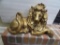 Gold Lion Figurine