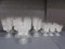 Wexford Glassware: (9) Water, (6) Juice