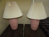 (2) Large Ceramic Lamps, 29 1/2