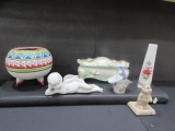 Assorted Decorative Porcelain Items, etc.