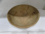 Wooden Bowl--10 7/8