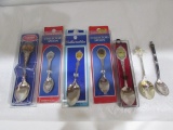 (7) Collectible Souvenier Spoons