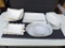 (11) Pieces Assorted White Porcelain Serving