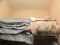 Twin Comforter, Dust Ruffle, Pillowcase and 96