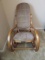 Bentwood Rocking Chair--Brass Plate engraved