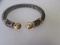 Vahan Cuff Bracelet--SS & 14 Kt. Yellow Gold