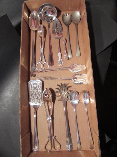 (11) Silverplate Serving Utensils:  Gorham