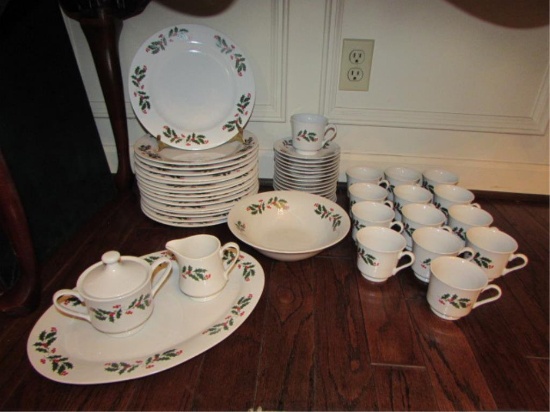 Set of Christmas China--Interpur International,