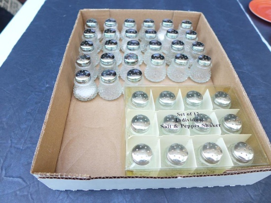 (39) Individual Salt & Pepper Shakers