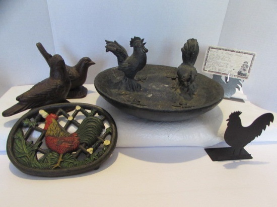 Assorted Iron & Metal Decorative