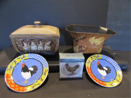 Assorted Chicken Decorative Accessories