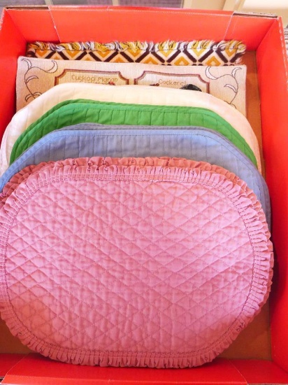 Assorted Placemats:  (2) Sets of (8), (2) Sets of