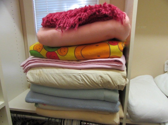 (9) Assorted Blankets