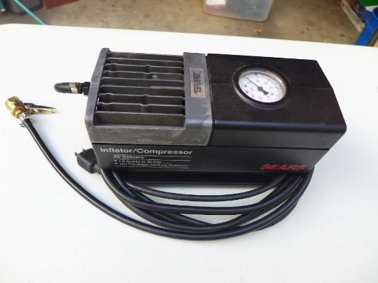 Sears Inflator/Compressor- 120 PSI Maximum