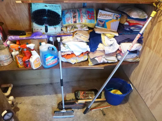 Large Assortment of Cleaning Rags, Shamwows,