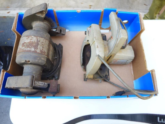 B & D 7 1/4" Circular Saw and Craftsman Electric
