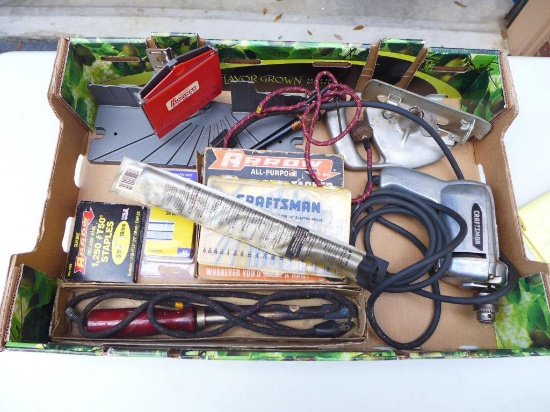 Craftsman Electric Hand Drill, Drill Bits,