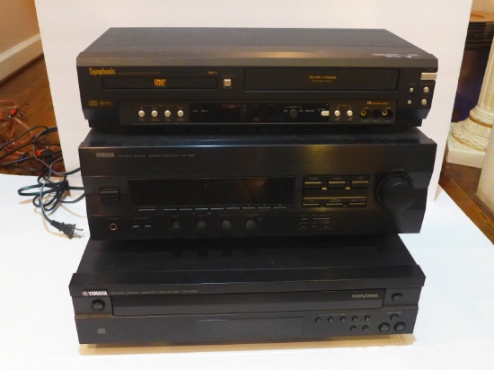 Yamaha 5-CD Compact Disc Player, Yamaha Stereo