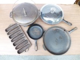 (4) Pieces of Cast Iron Cookware including Wagner