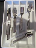 Wallace Stainless Flatware (Tray not included):