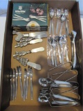 Assorted Stainless Egg Spoons & Serving Pieces