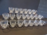 (21) Glass Punch Cups