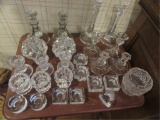 Assorted Glass Candle Holders