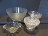 Assorted Glassware:  10 7/8