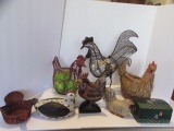 Assorted Chicken Decorative Accessories