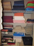 (4) Shelves of Towels