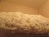 Faux Fur Bedspread--1970s