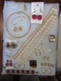 Assorted Signed and Unsigned Costume Jewelry