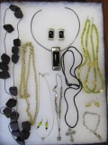 Assorted Costume Jewelry including Natural Stone