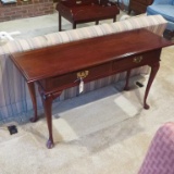Queen Anne-Style 2- Drawer Sofa Table 51 3/4