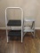 Folding Kitchen Step Stool & Folding Aluminum