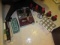 Assorted Candles: Votives, Metal 5-Candle Holder,