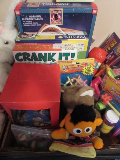Assorted Children's Games & Toys