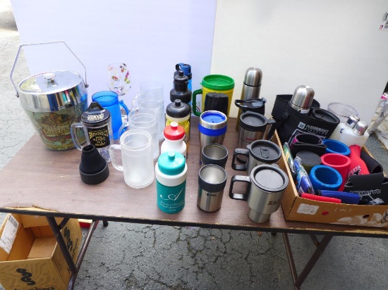 Ice Bucket, Freeze Mugs, Squeeze Bottles,