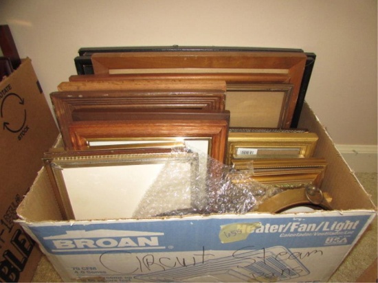 Large Assortment of Picture Frames