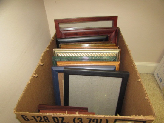 Large Assortment of Picture Frames