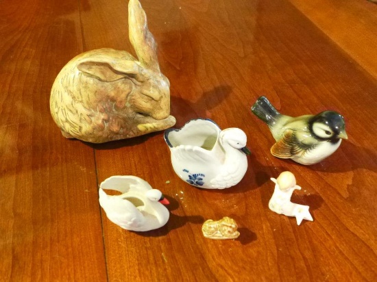 Assorted Knick Knacks Including: Goebel Figurine,