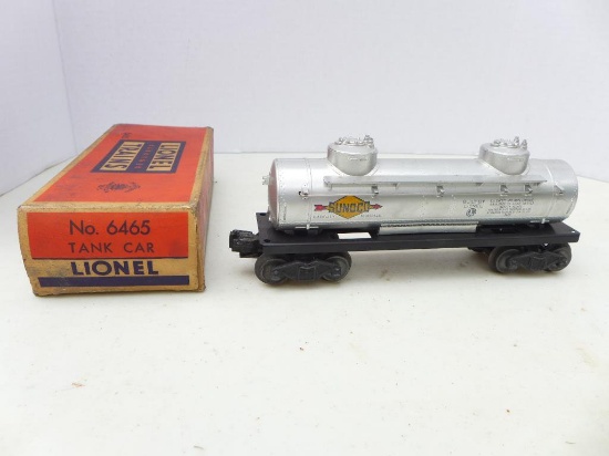 Vintage Lionel Electric Trains No. 6465 Tank Car