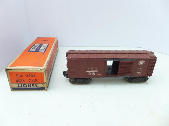 Vintage Lionel Electric Trains No. 6454 Box Car &