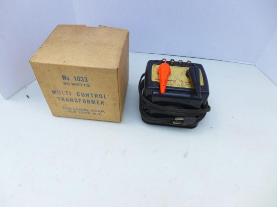 Vintage Lionel Electric Trains No. 1033, 90 Watt