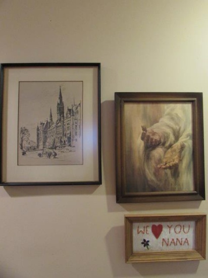(3) Framed Pictures