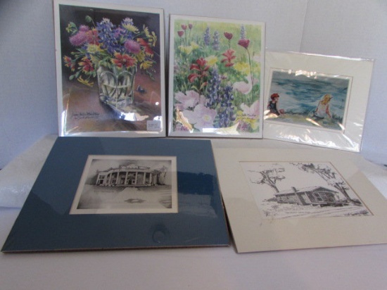 (5) Prints:  The Crescent Valdosta, GA by Debbie