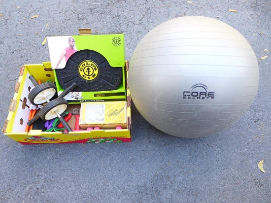 Assorted Exercise Equipment