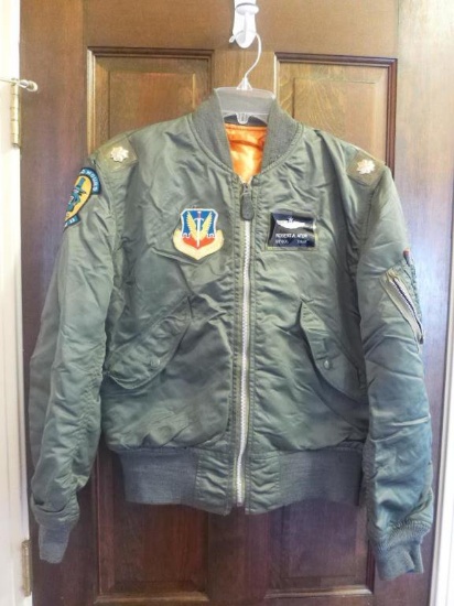USAF Colonel's Flying Jacket with Attached Name